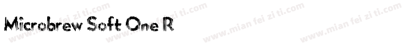 Microbrew Soft One R字体转换